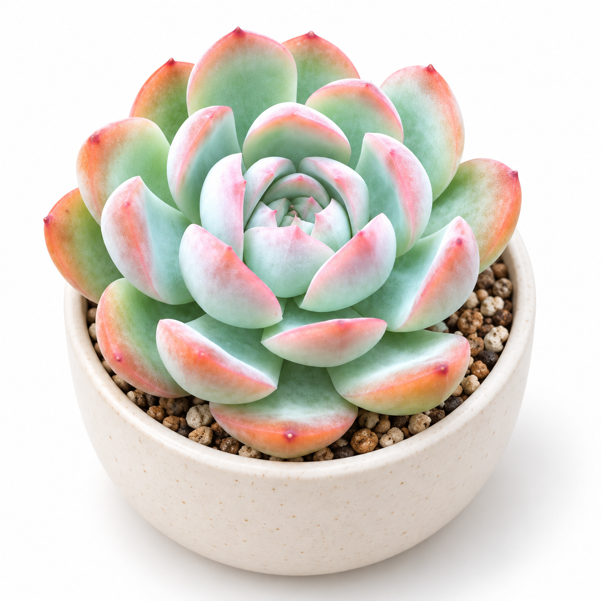 Mint Blush Rosette Succulent