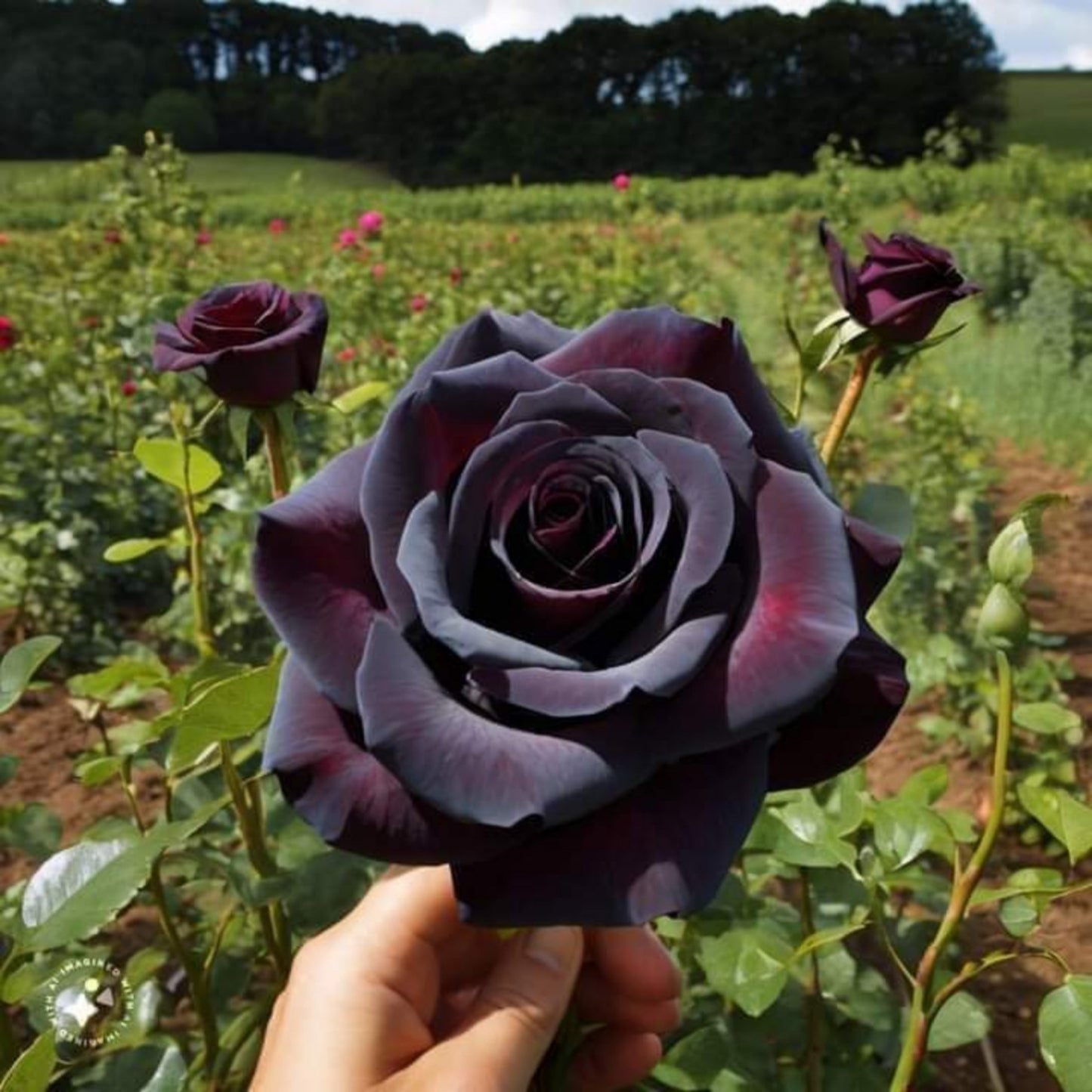 Black Rose Seeds – Grow Mysterious Dark Maroon Roses in Your Garden